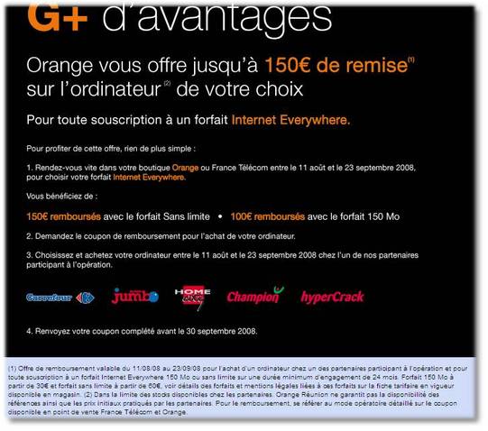 La 3G à la Réunion La 3G à la Réunion