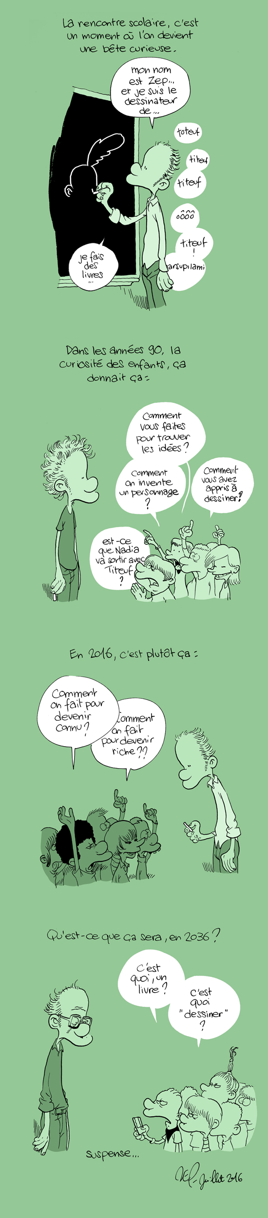 Les dessins de la semaine