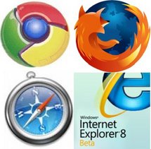 Firefox, Chrome, Safari et Internet Explorer : quatre stratégies