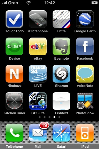 Mes applications préférées sur Iphone Mes applications préférées sur Iphone