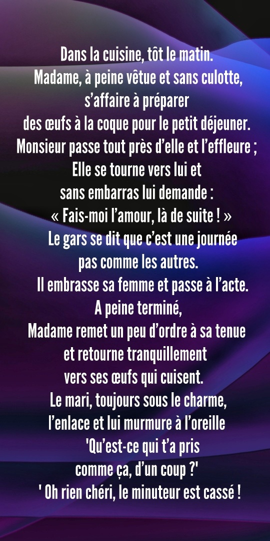 L'histoire de la semaine