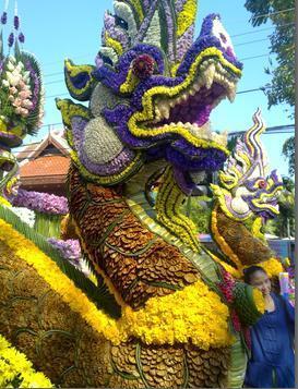 Chiang Maï (Thaïlande) Fête des fleurs 2010