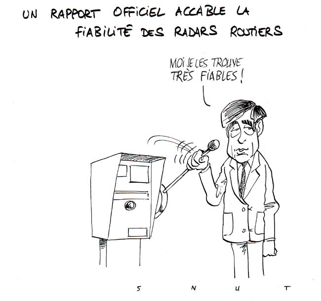 Contrôle illégal des radars: 8 millions de PV contestables Contrôle illégal des radars: 8 millions de PV contestables