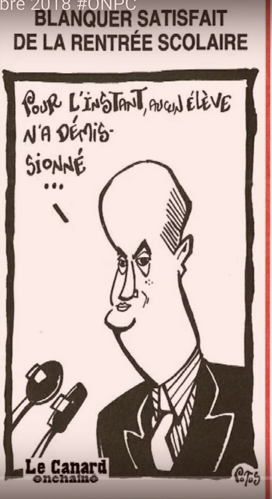 Premier de la classe, et malgré tout satisfait