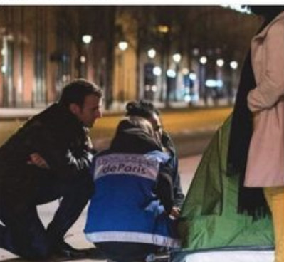 Macron en maraude, la posture et l'imposture Macron en maraude, la posture et l'imposture