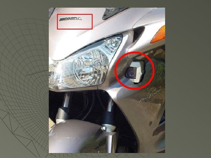 Même sur les motos maintenant ! Même sur les motos maintenant !