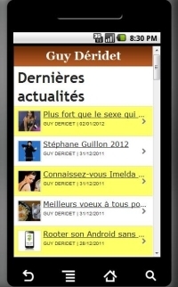 Web Side Stories en application Android ! Web Side Stories en application Android !