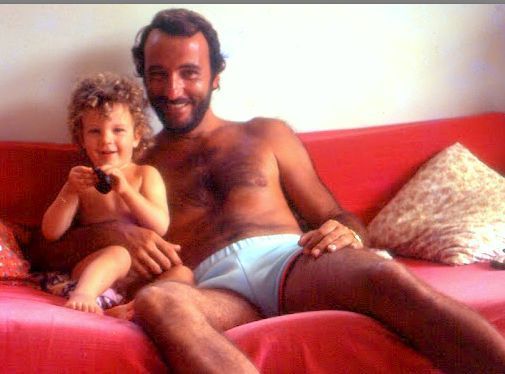 Julien et moi. Saint Barth : 1980 Julien et moi. Saint Barth : 1980