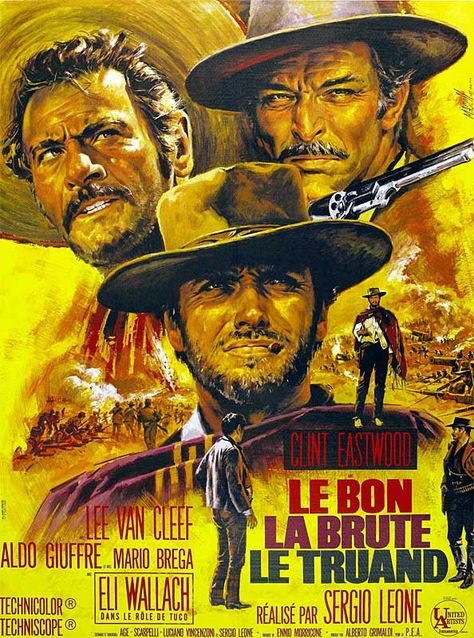 Enregistrement de la bande sonore du film "Le bon, la brute et le truand"