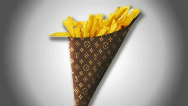 Le cornet de frites Vuitton Le cornet de frites Vuitton