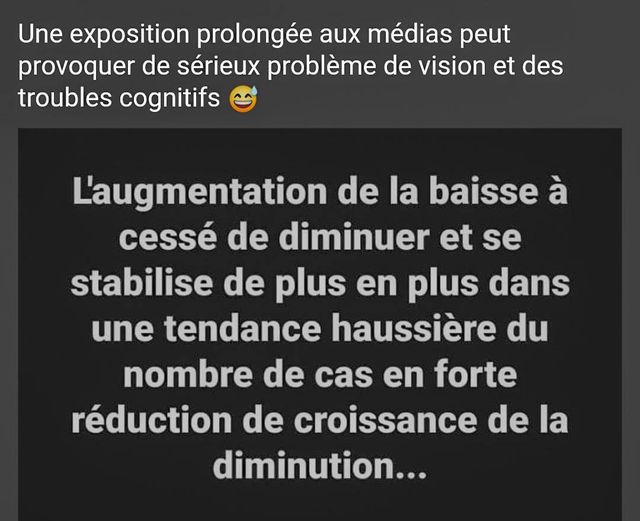 Pratique très courante dans les "éléments de langage"