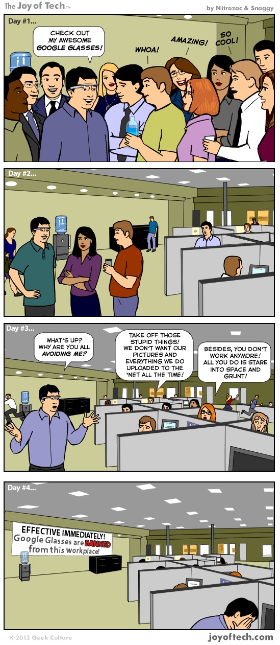 Des Google Glass aux Evil Glass ? Des Google Glass aux Evil Glass ?