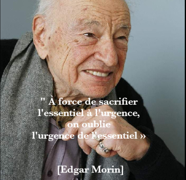 Edgar Morin a eu 100 ans, le 8 juillet dernier