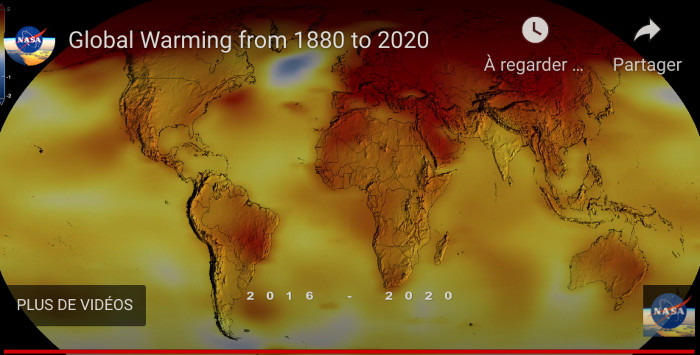 Situation  2020 ! Voir plus bas l'évolution depuis 1880