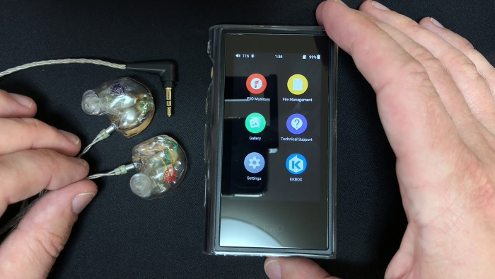 D.A.P FIIO  M9 et écouteurs FH5