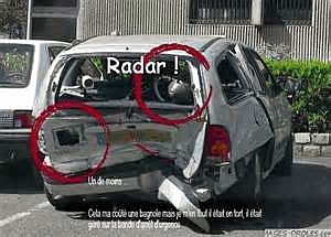 Les radars embarqués flashent désormais aussi les voitures en sens inverse Les radars embarqués flashent désormais aussi les voitures en sens inverse