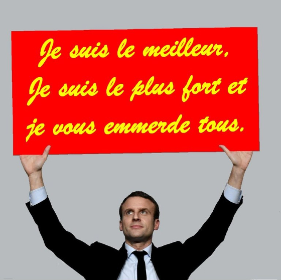 Macron, psychopathe