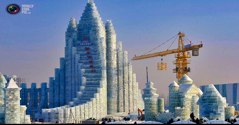 Festival de glace : Harbin, Chine