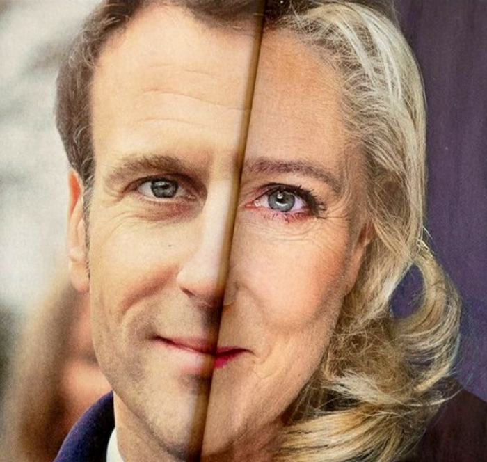 Macron étant plus dangereux pour la démocratie que Le Pen, je voterai Le Pen au deuxième tour