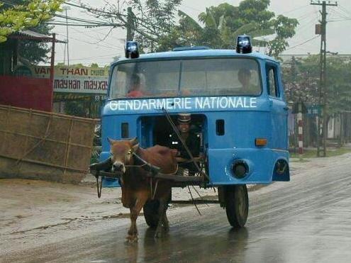 Police montée, à Tanger
