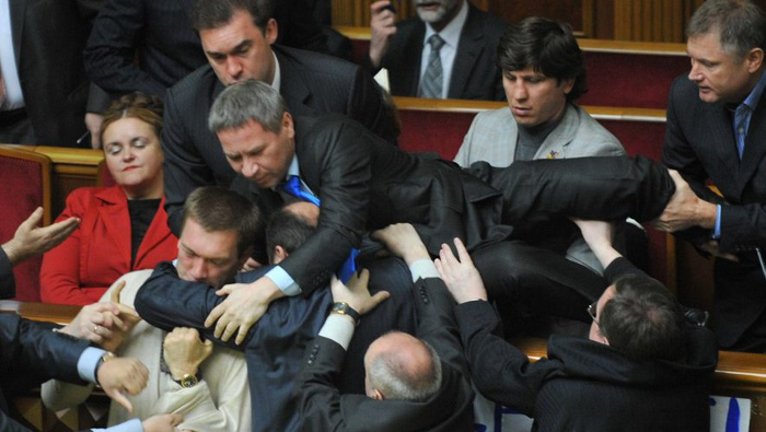 Parlement de... Kiev, Ukraine, en 2010