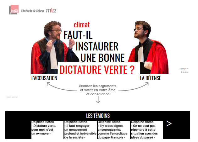 Et, maintenant place à la DICTATURE CLIMATIQUE ! Et, maintenant place à la DICTATURE CLIMATIQUE !