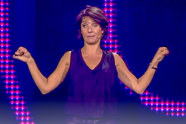 Florence Foresti : la  femme  amoureuse