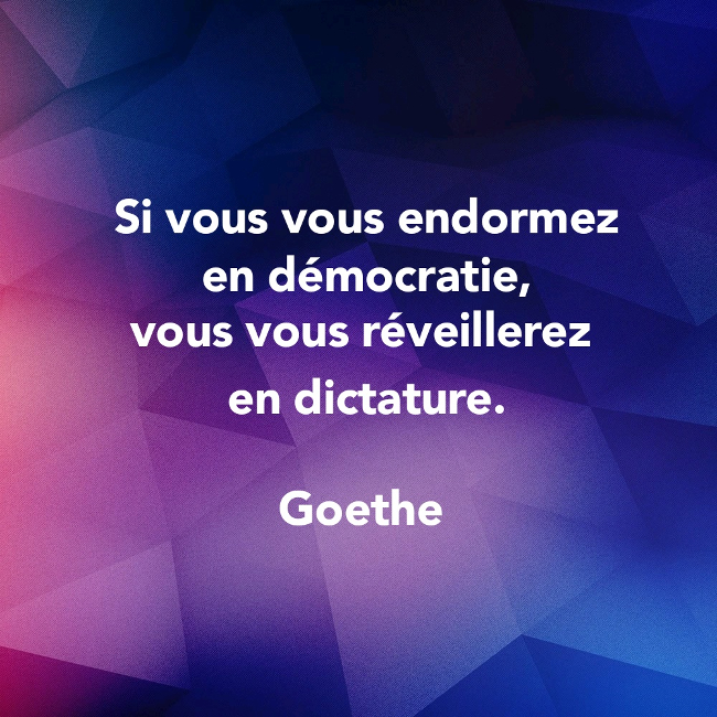 La citation de la semaine