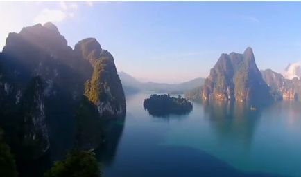 La Thaïlande, vue du ciel