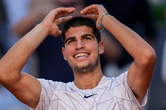Carlito Alcaraz est déjà pour moi, le plus grand joueur de tennis de l'histoire ! Carlito Alcaraz est déjà pour moi, le plus grand joueur de tennis de l'histoire !