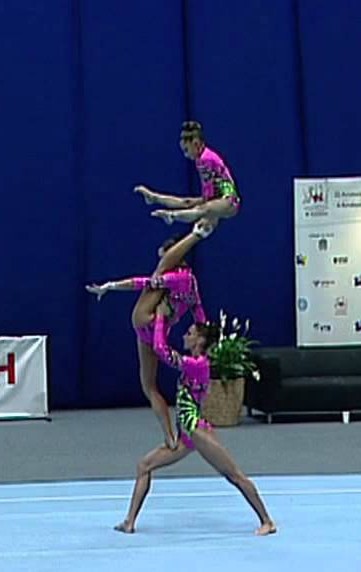 3 gymnastes russes éblouissantes 3 gymnastes russes éblouissantes
