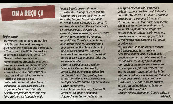 Paroles d'Evangile Paroles d'Evangile
