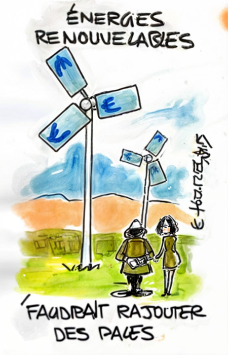 La fable de l'éolien La fable de l'éolien