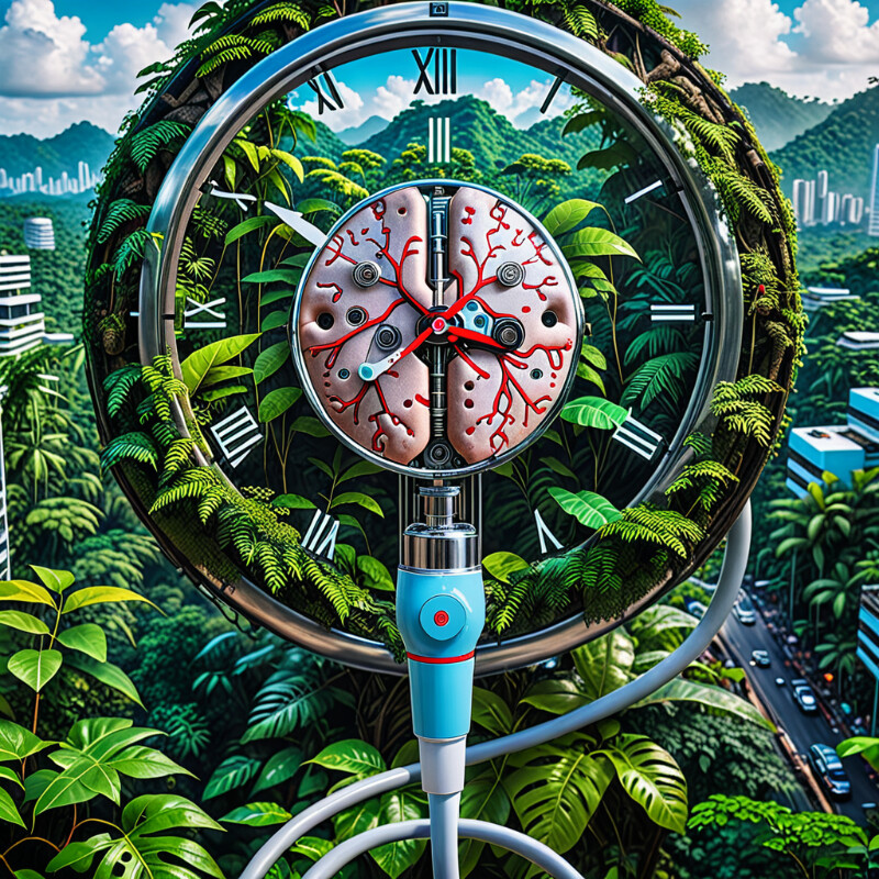 L’IA est comme un stéthoscope high-tech. Image Midjourney, via Huggingface L’IA est comme un stéthoscope high-tech. Image Midjourney, via Huggingface