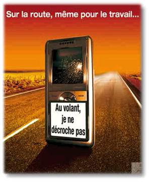 Les dangers du téléphone au volant