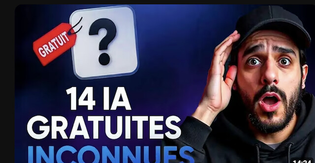 14 Super IA Gratuites : Vous n'en croirez pas vos yeux (ni vos oreilles !) 14 Super IA Gratuites : Vous n'en croirez pas vos yeux (ni vos oreilles !)