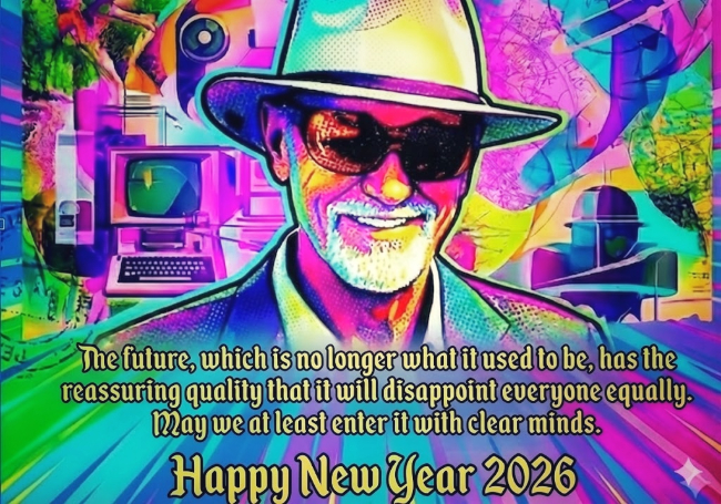 Bonne année 2026 à tous !