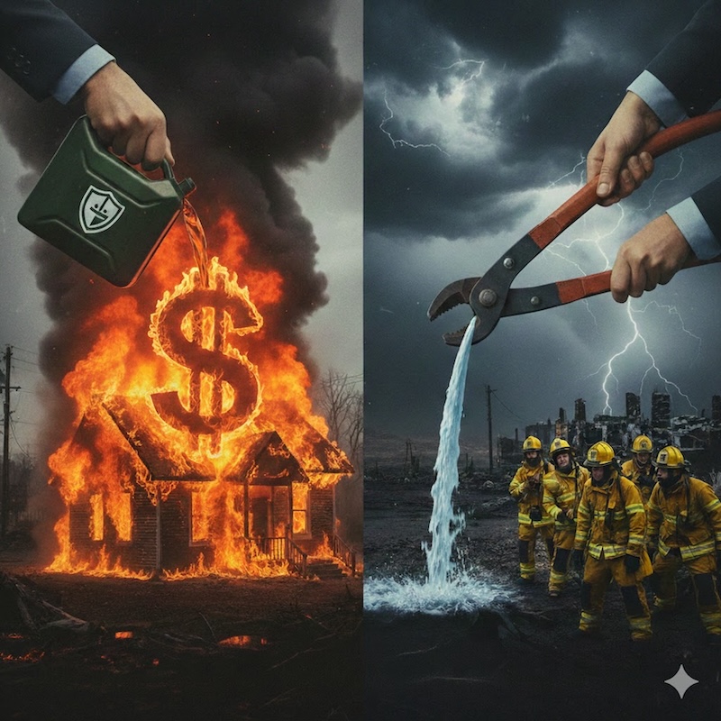 Climat : comment les assureurs préparent l'effondrement… tout en le finançant