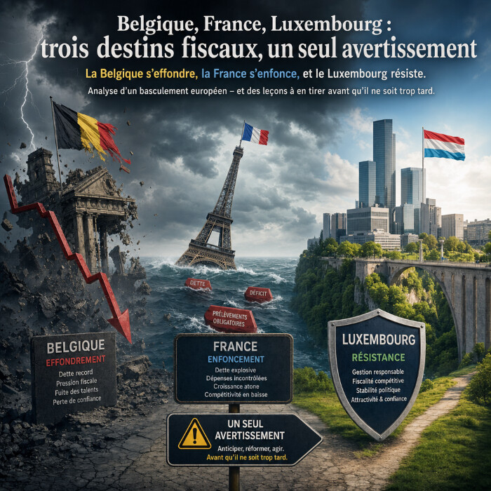 Belgique, France, Luxembourg : trois destins fiscaux, un seul avertissement »