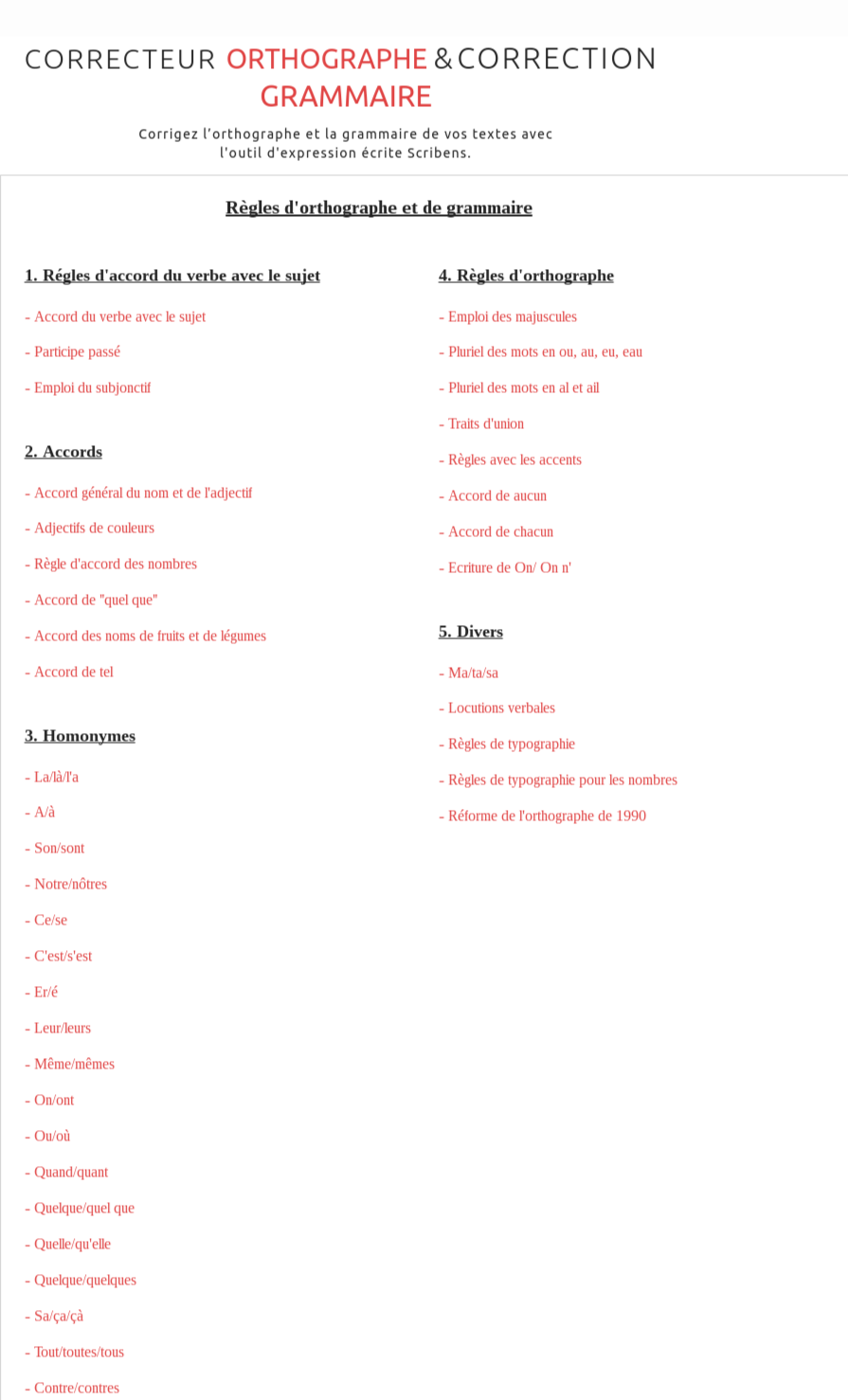Scribens, un correcteur en ligne génial !