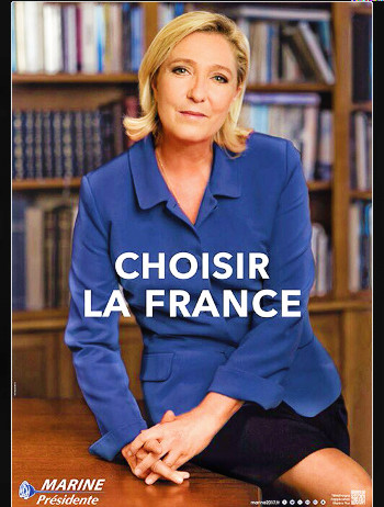 Marine Le Pen : je ris de la voir si belle en ce miroir !