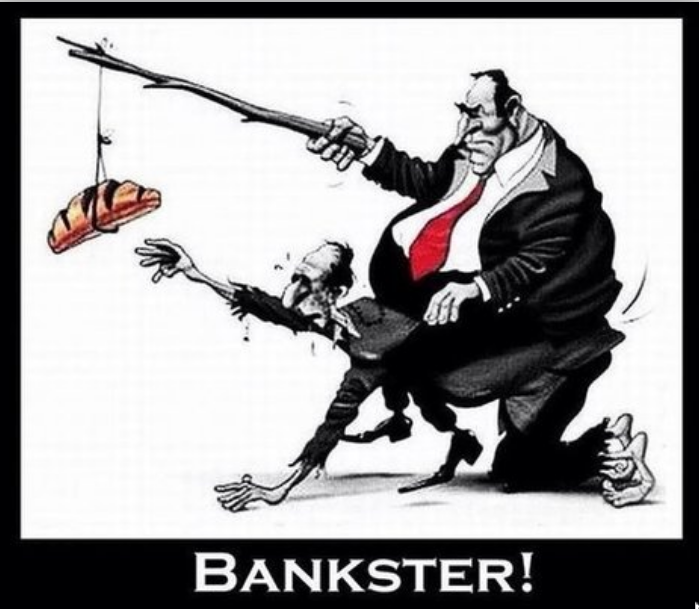 20 % des bénéfices bancaires proviennent du racket sur les découverts !