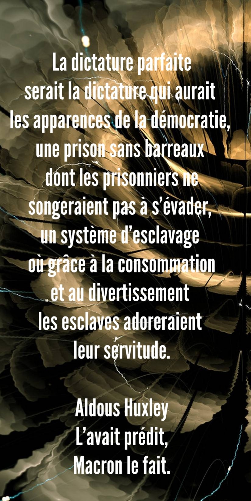 La pensée de la semaine