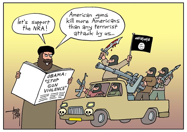 Les armes US ont tué plus d'américains que les terroristes !