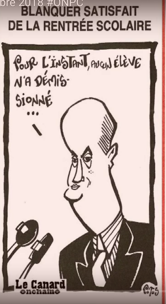 Premier de la classe, et malgré tout satisfait