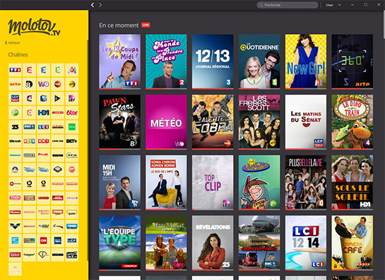 Molotov TV : la TV réinventée Molotov TV : la TV réinventée