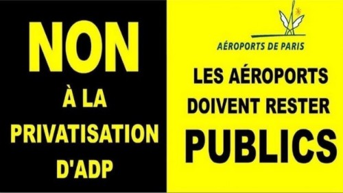 Combien de personnes soutiennent le R.I.P sur les aéroports de Paris ?