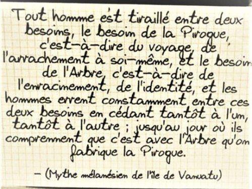 La pensée de la semaine La pensée de la semaine