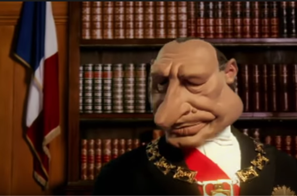 Jacques Chirac chez les Guignols de l'Info