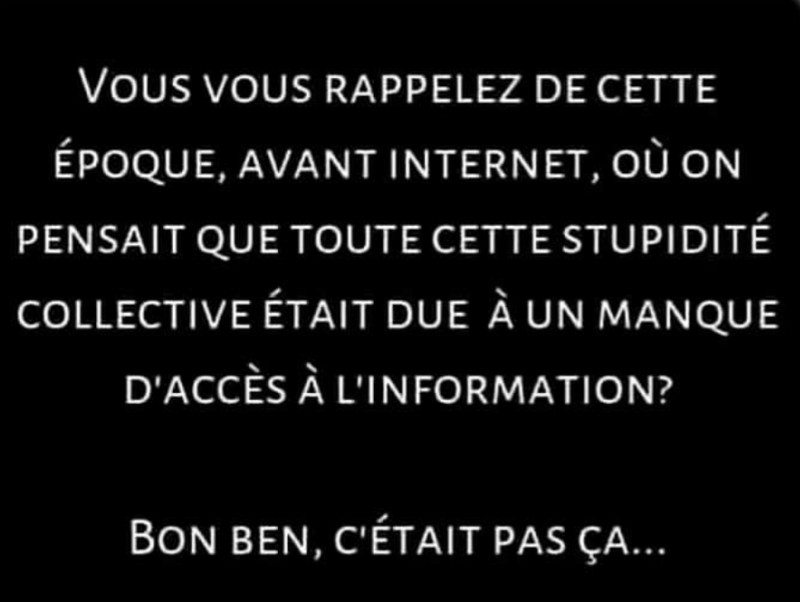 La pensée de la semaine